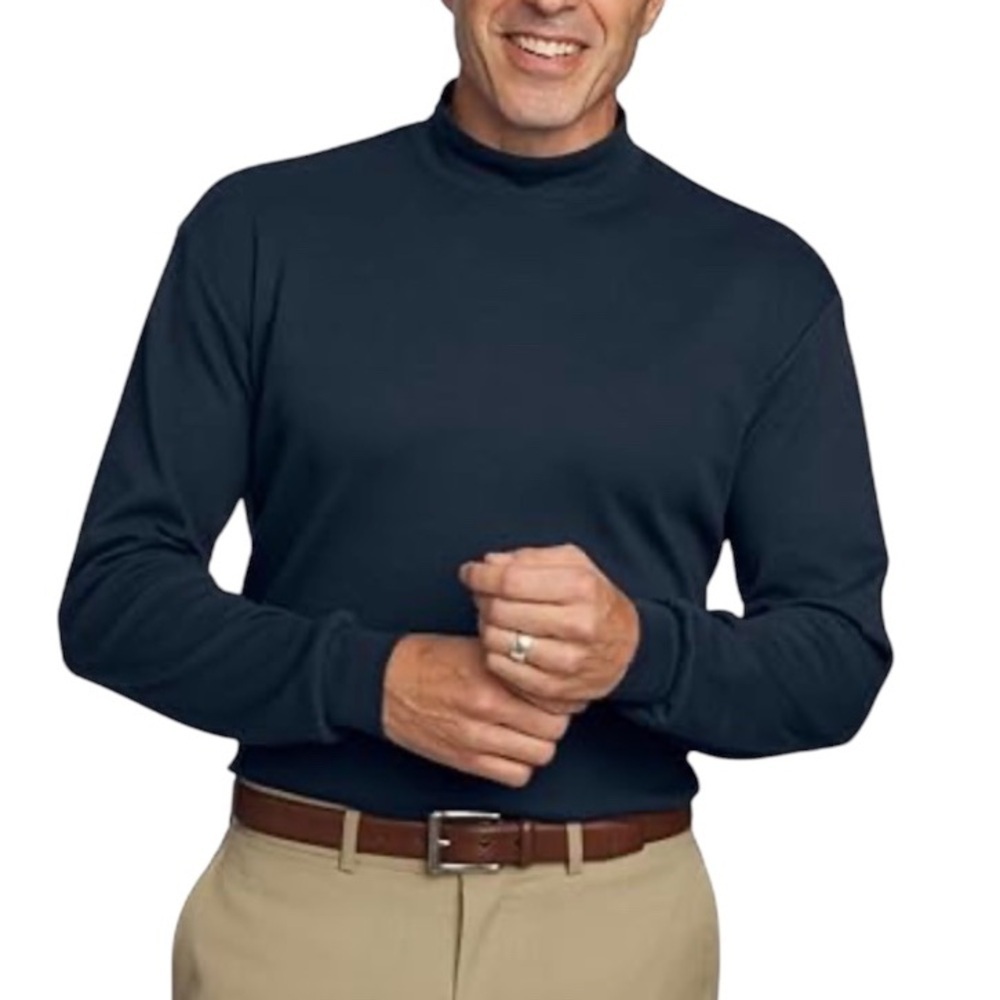 Uniqlo M high neckline charcoal grey sweatshirt
